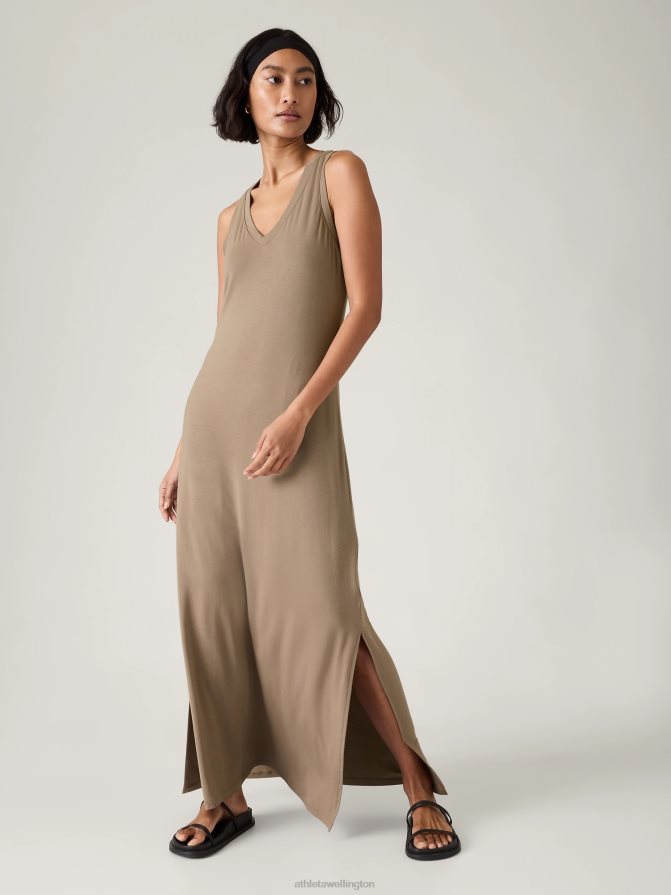 Athleta Women Pyrite Santorini Maxi Dress TZB4L0766