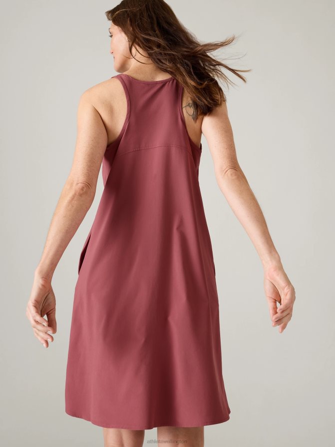 Athleta Women Rosewood Presidio Traveler Dress TZB4L0787