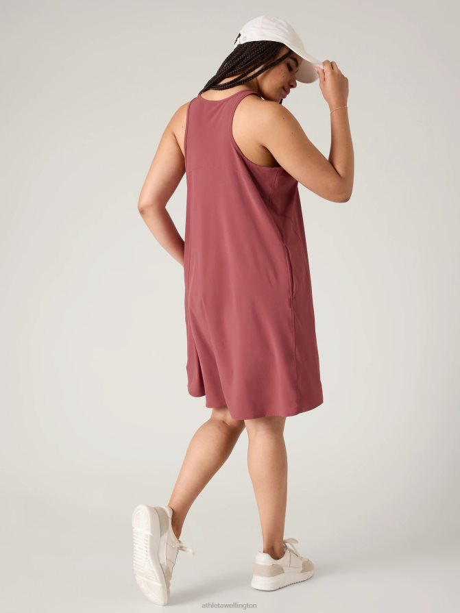 Athleta Women Rosewood Presidio Traveler Dress TZB4L0787