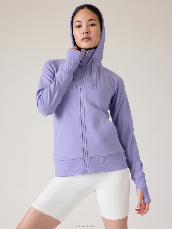 Athleta Women Aurora Purple Triumph Hoodie TZB4L0495