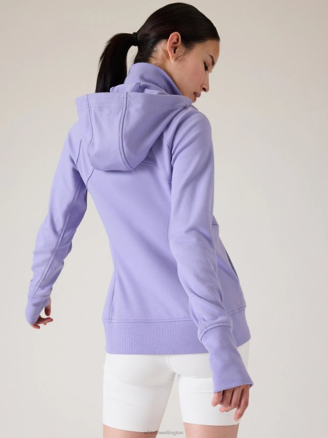 Athleta Women Aurora Purple Triumph Hoodie TZB4L0495