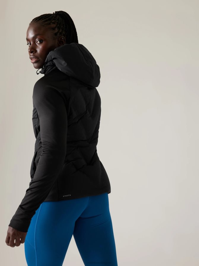 Athleta Women Black Inlet Jacket TZB4L0552