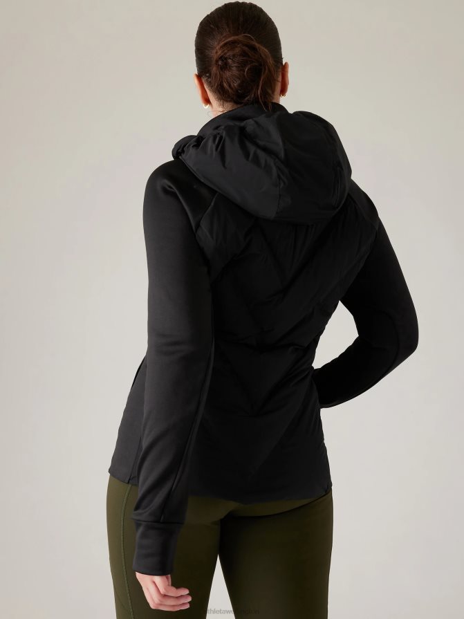 Athleta Women Black Inlet Jacket TZB4L0552