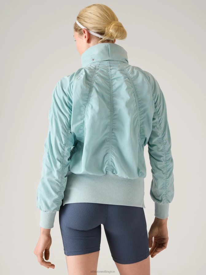 Athleta Women Dawn Blue Jetset Bomber TZB4L0577