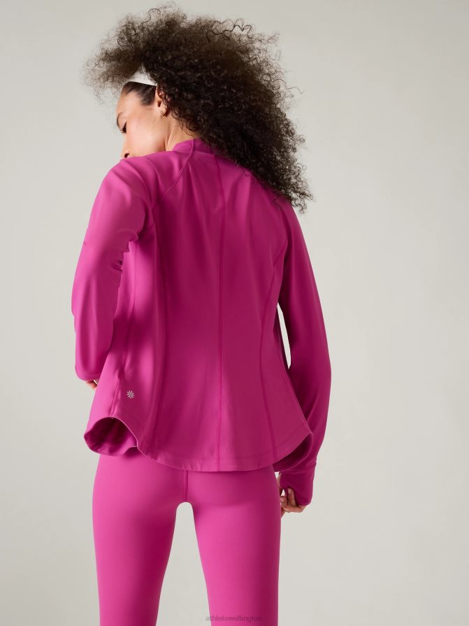 Athleta Women Iceplant Pink Salutation Jacket TZB4L0569