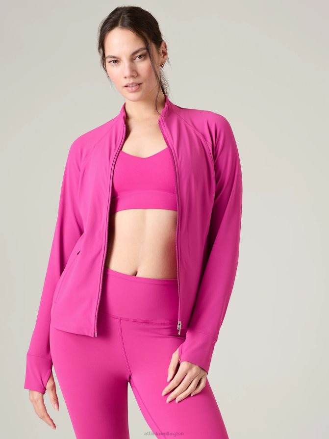 Athleta Women Iceplant Pink Salutation Jacket TZB4L0569