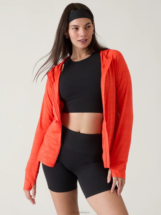 Athleta Women Poppy Pacifica Illume UPF Relaxed Jacket TZB4L0572