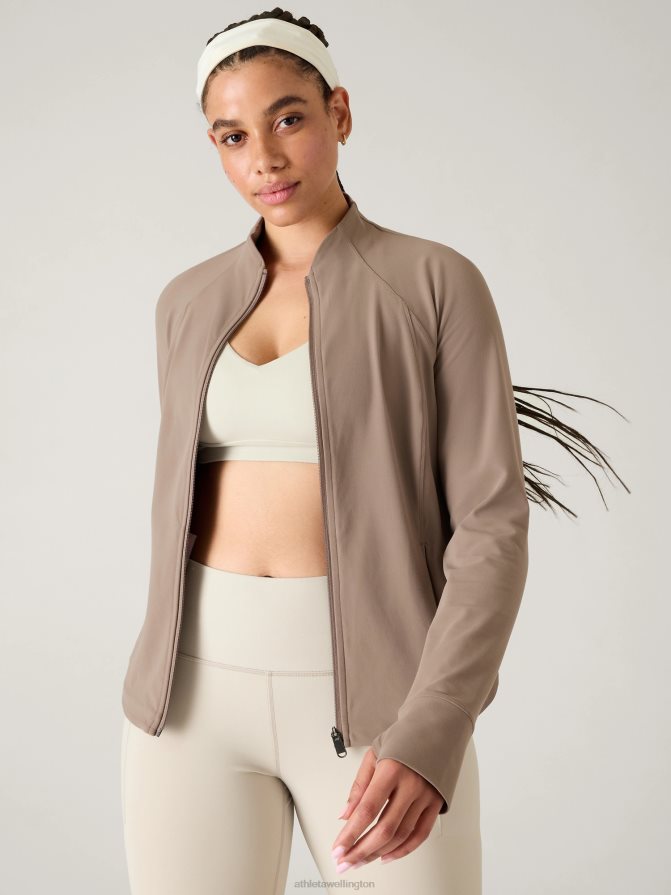 Athleta Women Pyrite Salutation Jacket TZB4L0557