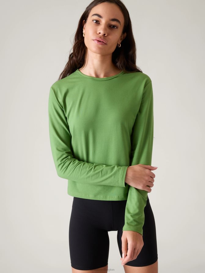 Athleta Women Baja Green Essential Top TZB4L0285