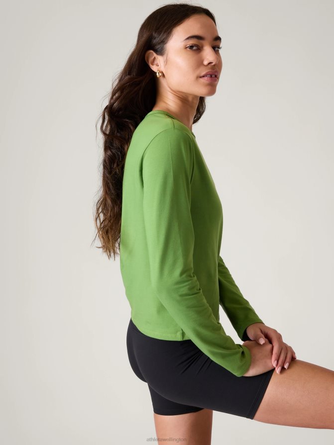 Athleta Women Baja Green Essential Top TZB4L0285