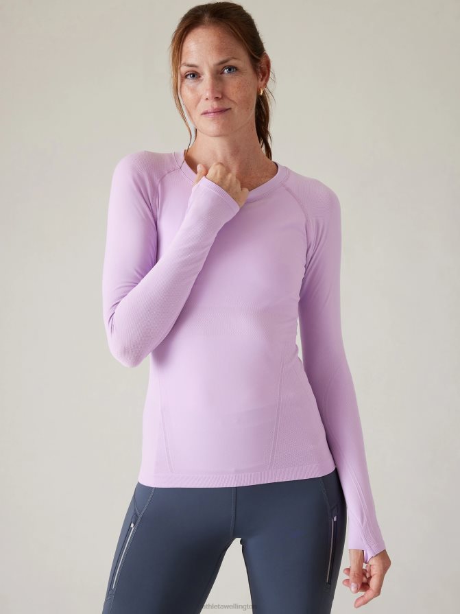 Athleta Women Begonia Momentum Seamless Top TZB4L0278