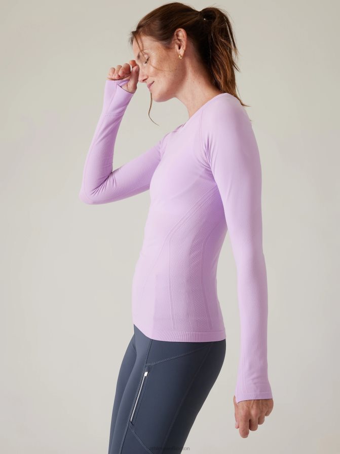 Athleta Women Begonia Momentum Seamless Top TZB4L0278