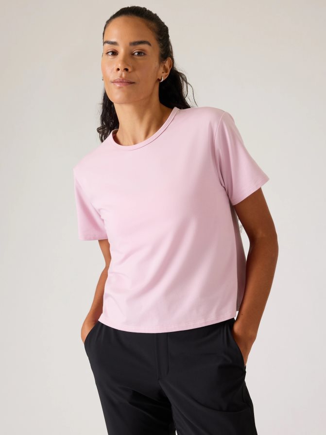 Athleta Women Begonia Essential Tee TZB4L0364