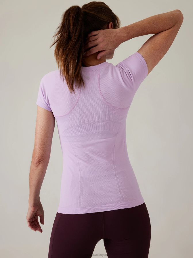 Athleta Women Begonia Momentum Seamless Tee TZB4L0195