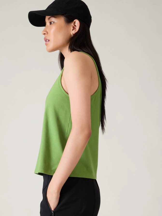 Athleta Women Baja Green Essential Tank TZB4L0292