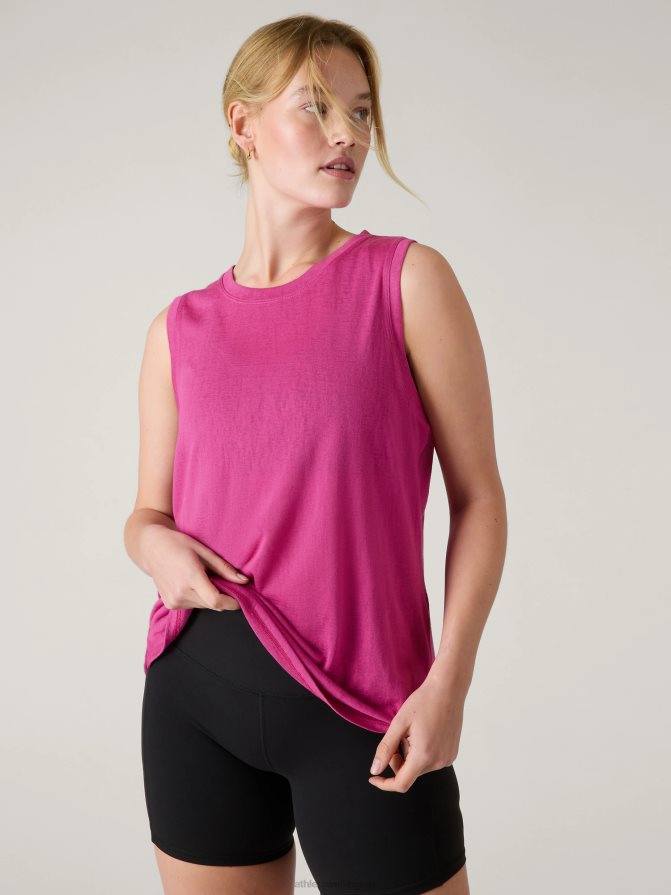 Athleta Women Iceplant Pink Breezy Tank TZB4L0191