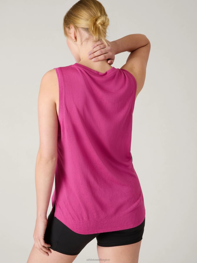 Athleta Women Iceplant Pink Breezy Tank TZB4L0191