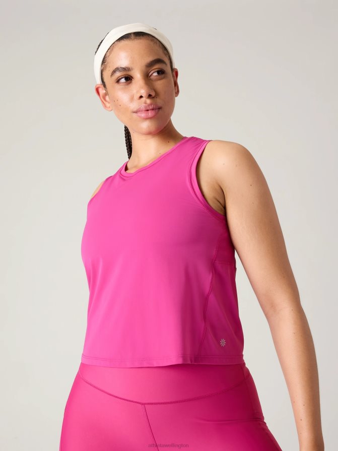 Athleta Women Iceplant Pink Ultimate Muscle Tank TZB4L0238