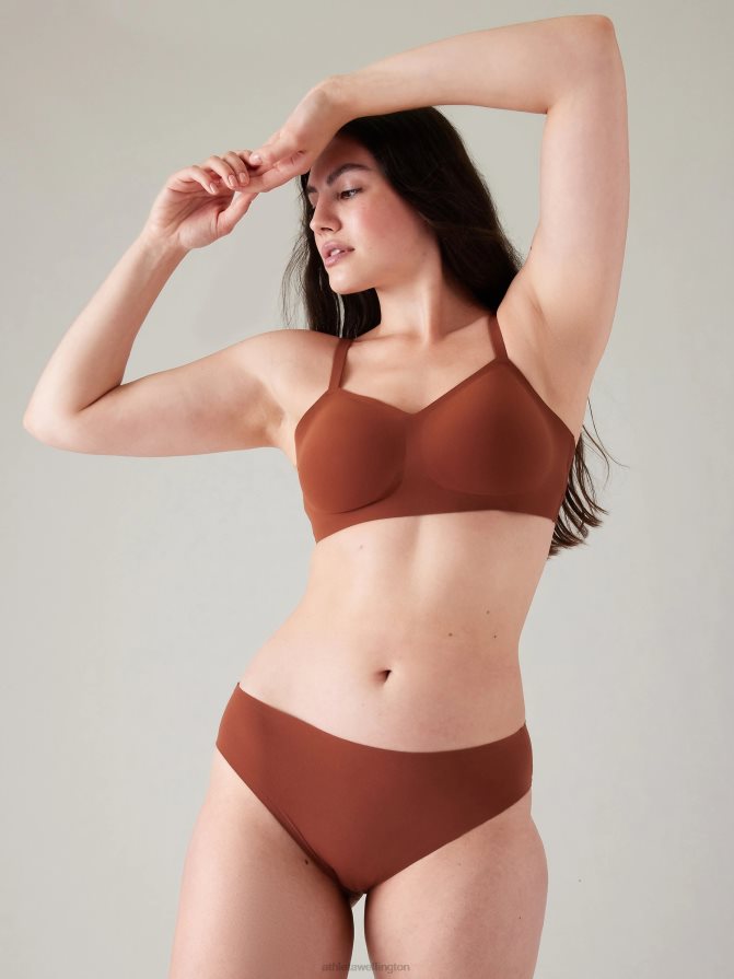 Athleta Women Ancient Mahogany Ritual Bikini Underwear TZB4L0711