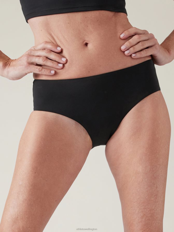 Athleta Women Black Clean Full Swim Bottom TZB4L0801