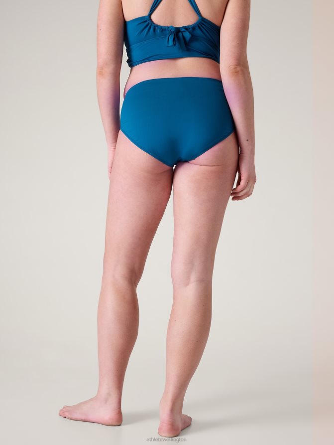 Athleta Women Dark Lapis Blue Clean Full Swim Bottom TZB4L0876