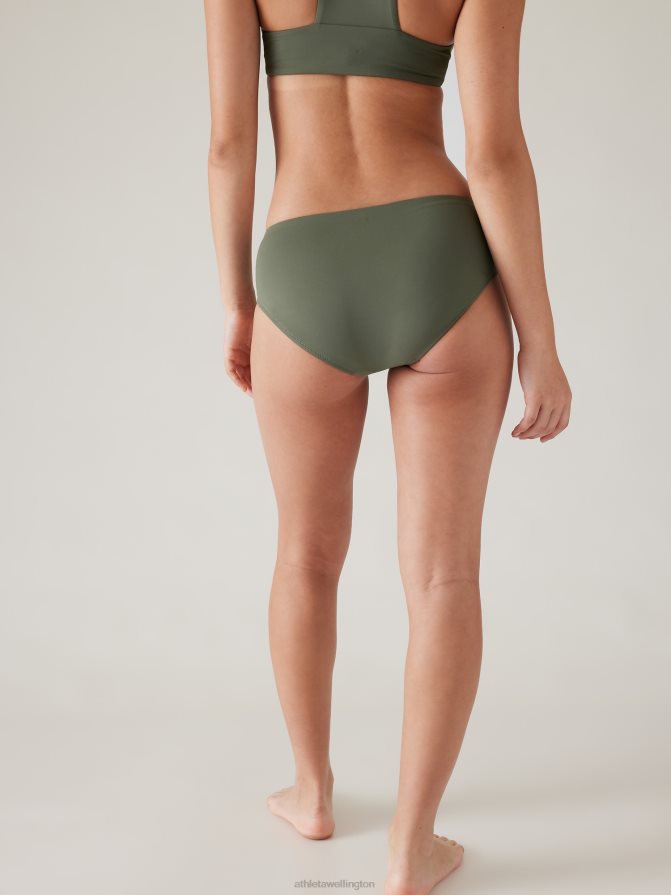 Athleta Women Deep Fern Clean Full Swim Bottom TZB4L0931