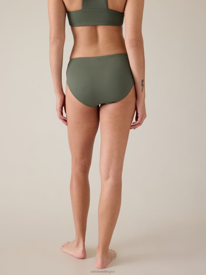 Athleta Women Deep Fern Clean Full Swim Bottom TZB4L0931