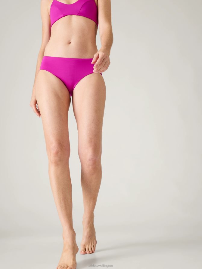 Athleta Women Electric Fuchsia Clean Full Swim Bottom TZB4L0789