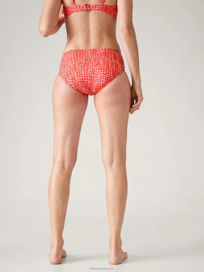 Athleta Women Hudson Red Clean Full Swim Bottom TZB4L0870