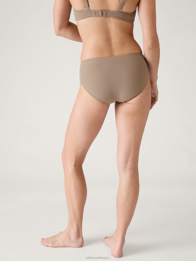 Athleta Women Pyrite Rib Clean Full Swim Bottom TZB4L0824