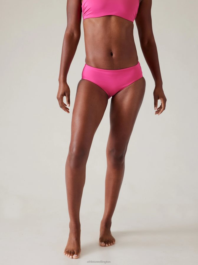 Athleta Women Tulip Pink Clean Full Swim Bottom TZB4L0829