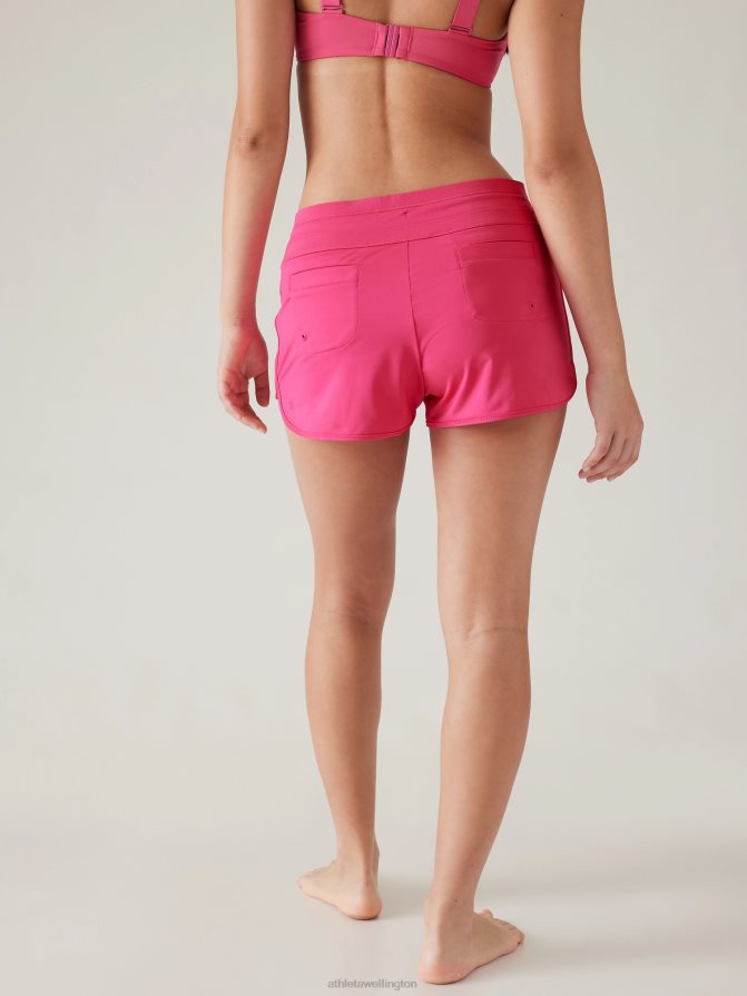 Athleta Women Tulip Pink Surge Swim Short TZB4L0841