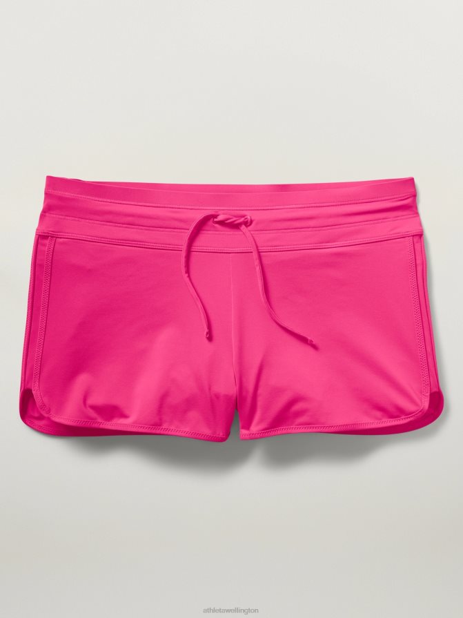 Athleta Women Tulip Pink Surge Swim Short TZB4L0841